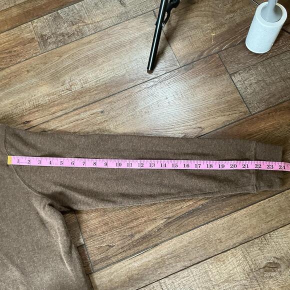 Size L - Polo Ralph Lauren Estate Rib 1/4 Zip Pullover Sweater Brown Mens #49609 - Picture 3 of 11